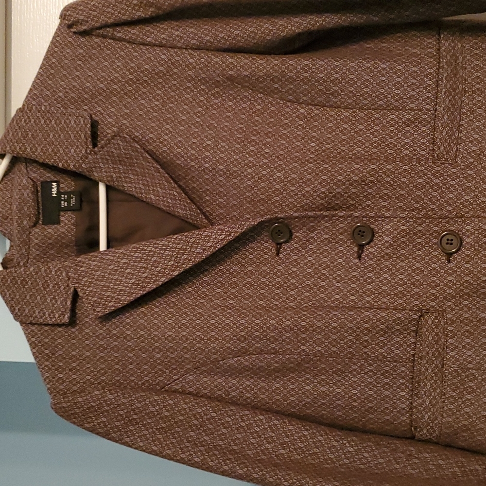 Brown tweed blazer - Picture 2 of 3